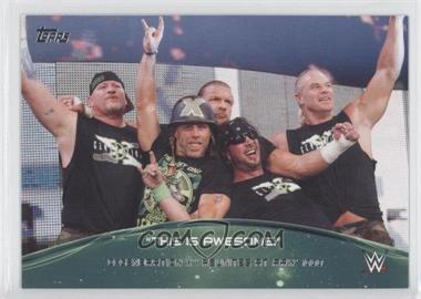 2015 Topps WWE - Crowd Chants This is Awesome! #2 - D-Generation X reunites at Raw 1000