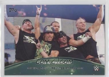 2015 Topps WWE - Crowd Chants This is Awesome! #2 - D-Generation X reunites at Raw 1000