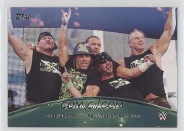 2015 Topps WWE - Crowd Chants This is Awesome! #2 - D-Generation X reunites at Raw 1000