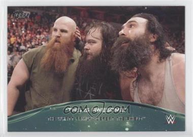 2015 Topps WWE - Crowd Chants This is Awesome! #7 - The Wyatt Family Defeat The Shield