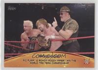 Ric Flair & Rowdy Roddy Piper win the World Tag Team Championship