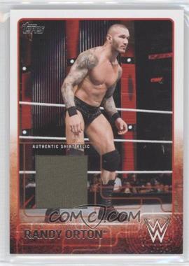 2015 Topps WWE - Shirt Swatch Relics #_RAOR - Randy Orton