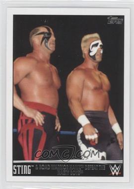 2015 Topps WWE - Wal-Mart Exclusive Sting Tribute #13 - Sting & Road Warrior Hawk Defeat the Nasty Boys