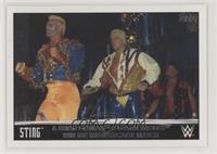 Sting & Brian Pillman & Dustin Rhodes Win the Thundercage Match