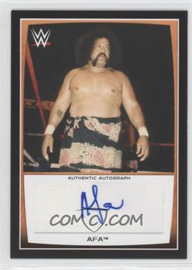 2015 Topps WWE Road to Wrestlemania - Autographs #_AF - Afa