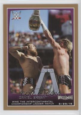 2015 Topps WWE Road to Wrestlemania - [Base] - Bronze #103 - Daniel Bryan