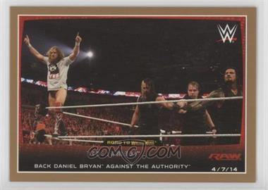 2015 Topps WWE Road to Wrestlemania - [Base] - Bronze #2 - The Shield [EX to NM]