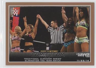 2015 Topps WWE Road to Wrestlemania - [Base] - Bronze #62 - Divas