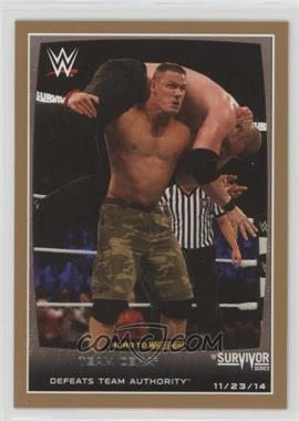 2015 Topps WWE Road to Wrestlemania - [Base] - Bronze #65 - Team Cena Defeats Team Authority