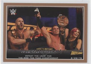 2015 Topps WWE Road to Wrestlemania - [Base] - Bronze #92 - Tyson Kidd, Cesaro