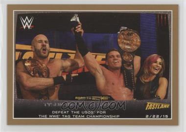 2015 Topps WWE Road to Wrestlemania - [Base] - Bronze #92 - Tyson Kidd, Cesaro