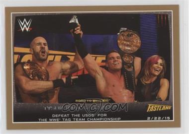 2015 Topps WWE Road to Wrestlemania - [Base] - Bronze #92 - Tyson Kidd, Cesaro