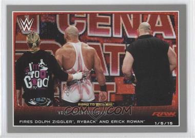 2015 Topps WWE Road to Wrestlemania - [Base] - Silver #78 - The Authority