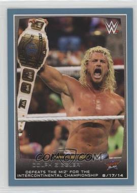 2015 Topps WWE Road to Wrestlemania - [Base] - Wal-Mart Blue #40 - Dolph Ziggler