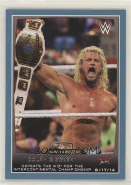 2015 Topps WWE Road to Wrestlemania - [Base] - Wal-Mart Blue #40 - Dolph Ziggler