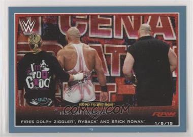 2015 Topps WWE Road to Wrestlemania - [Base] - Wal-Mart Blue #78 - The Authority