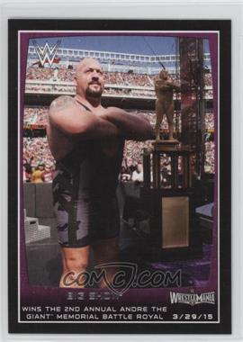 2015 Topps WWE Road to Wrestlemania - [Base] #102 - Big Show