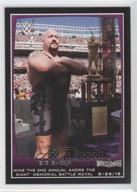 2015 Topps WWE Road to Wrestlemania - [Base] #102 - Big Show