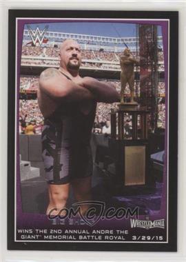 2015 Topps WWE Road to Wrestlemania - [Base] #102 - Big Show