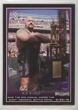 2015 Topps WWE Road to Wrestlemania - [Base] #102 - Big Show