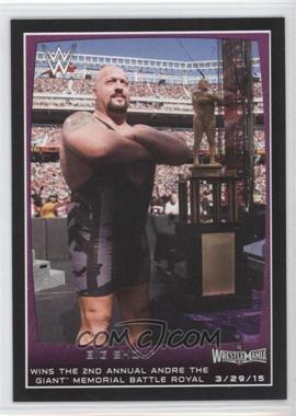 2015 Topps WWE Road to Wrestlemania - [Base] #102 - Big Show