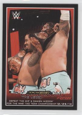 2015 Topps WWE Road to Wrestlemania - [Base] #74 - The Usos