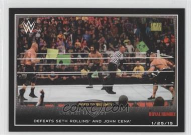 2015 Topps WWE Road to Wrestlemania - [Base] #83 - Brock Lesnar