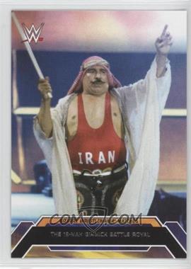 2015 Topps WWE Road to Wrestlemania - Bizarre Wrestlemania Matches #9 - The Iron Sheik