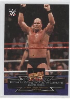 2015 Topps WWE Road to Wrestlemania - Classic Wrestlemania Matches #10 - Stone Cold Steve Austin