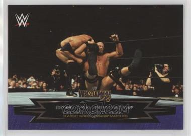 2015 Topps WWE Road to Wrestlemania - Classic Wrestlemania Matches #14 - Stone Cold Steve Austin