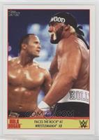 Faces the Rock at Wrestlemania X8