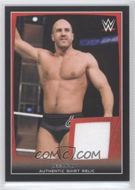 2015 Topps WWE Road to Wrestlemania - Swatch Relics #_CE - Cesaro