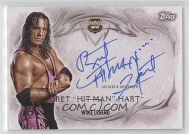 2015 Topps WWE Undisputed - Autographs #UA-BHH - Bret "Hit Man" Hart