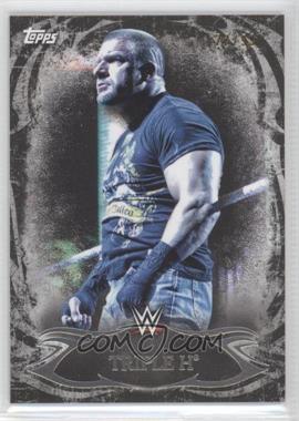 2015 Topps WWE Undisputed - [Base] - Black #50 - Triple H /99