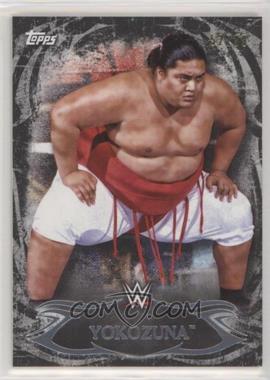 2015 Topps WWE Undisputed - [Base] - Black #75 - Yokozuna /99