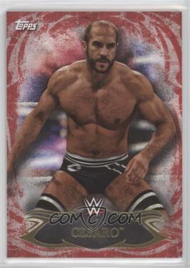 2015 Topps WWE Undisputed - [Base] - Red #27 - Cesaro