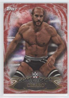 2015 Topps WWE Undisputed - [Base] - Red #27 - Cesaro