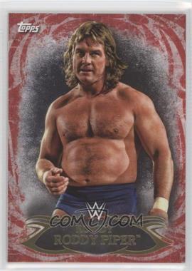 2015 Topps WWE Undisputed - [Base] - Red #58 - Rowdy Roddy Piper