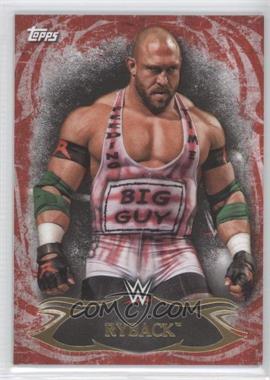2015 Topps WWE Undisputed - [Base] - Red #91 - Ryback