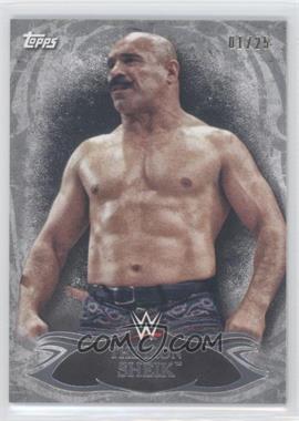 2015 Topps WWE Undisputed - [Base] - Silver #65 - The Iron Sheik /25