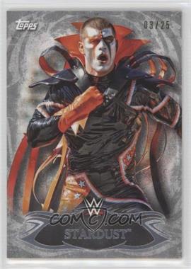 2015 Topps WWE Undisputed - [Base] - Silver #7 - Stardust /25