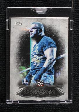 2015 Topps WWE Undisputed - [Base] - Topps Vault Blank Back #50 - Triple H /1 [Uncirculated]