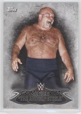 2015 Topps WWE Undisputed - [Base] #5 - George "The Animal" Steele