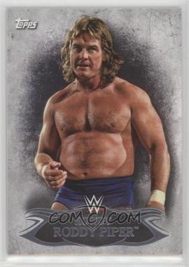 2015 Topps WWE Undisputed - [Base] #58 - Rowdy Roddy Piper