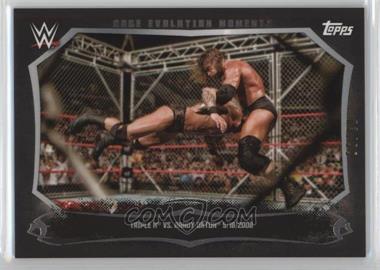 2015 Topps WWE Undisputed - Cage Evolution Moments - Black #CEM-6 - HHH, Randy Orton /99