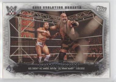 2015 Topps WWE Undisputed - Cage Evolution Moments #CEM-11 - Big Show, Mark Henry, Daniel Bryan