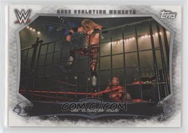 2015 Topps WWE Undisputed - Cage Evolution Moments #CEM-3 - Edge, Christian
