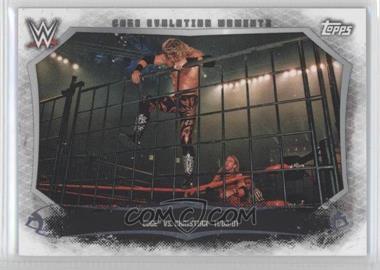 2015 Topps WWE Undisputed - Cage Evolution Moments #CEM-3 - Edge, Christian