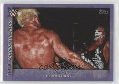 2015 Topps WWE Undisputed - Famous Finishers - Purple #FF-6 - Ric Flair /50