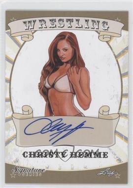 2016 Leaf Signature Series Wrestling - [Base] #19 - Christy Hemme